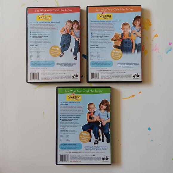Signing Time Sign Language DVD set - Picture 5 of 7